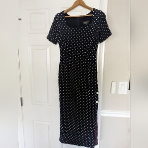 Vintage Laundry by Shelli Segal Navy Dress